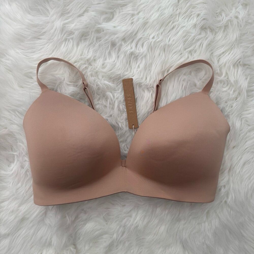 Skims Wireless Form T-shirt Bra Mica Size 36DDD